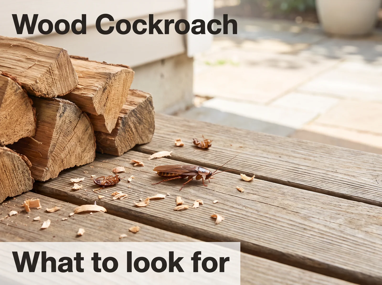 Wood Cockroach — pest and infestation context